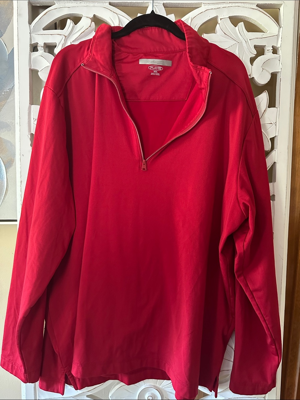 Greg Norman Collection Red PlayDry Pullover XXL